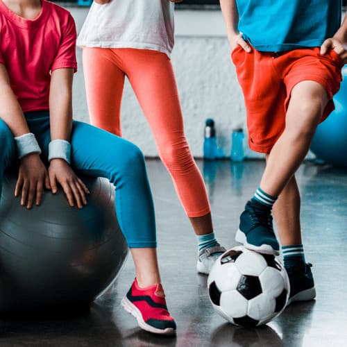 Kids gym training image from the original Spriing blog