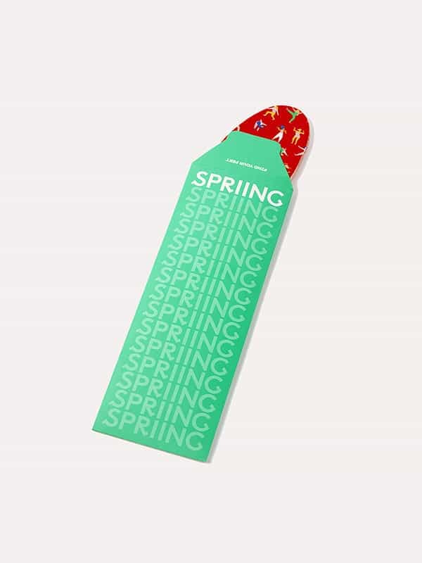 Spriing long cover packaging